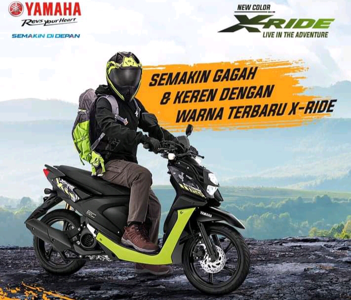 Warna Yamaha X Ride 125 dan harganya