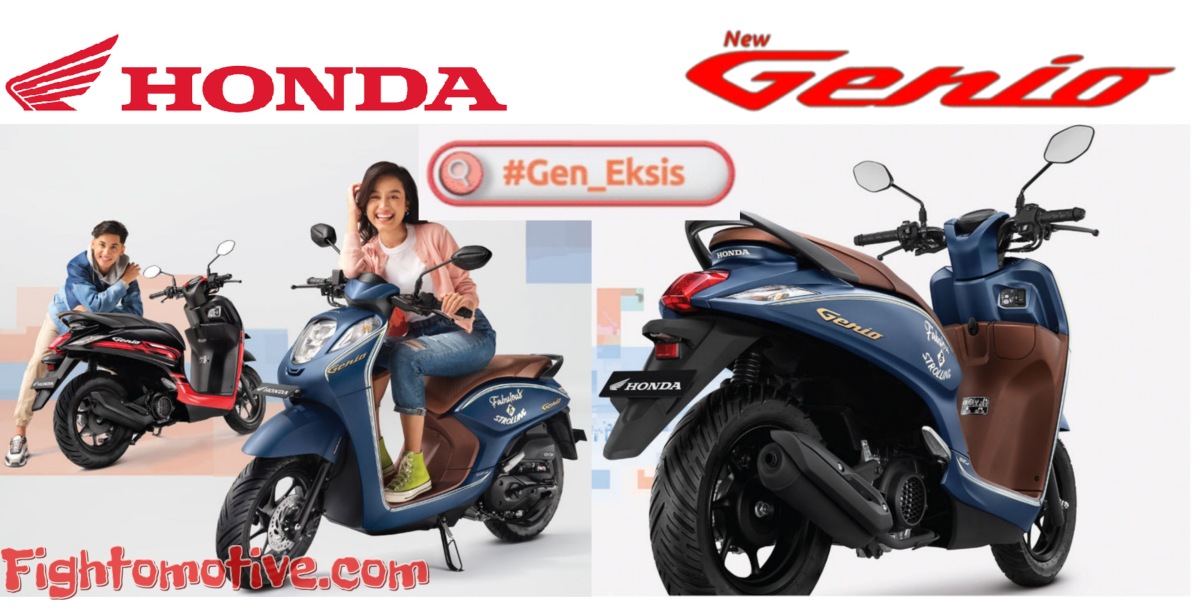 Warna Honda Genio 2022 Ban Donat dan perubahanya
